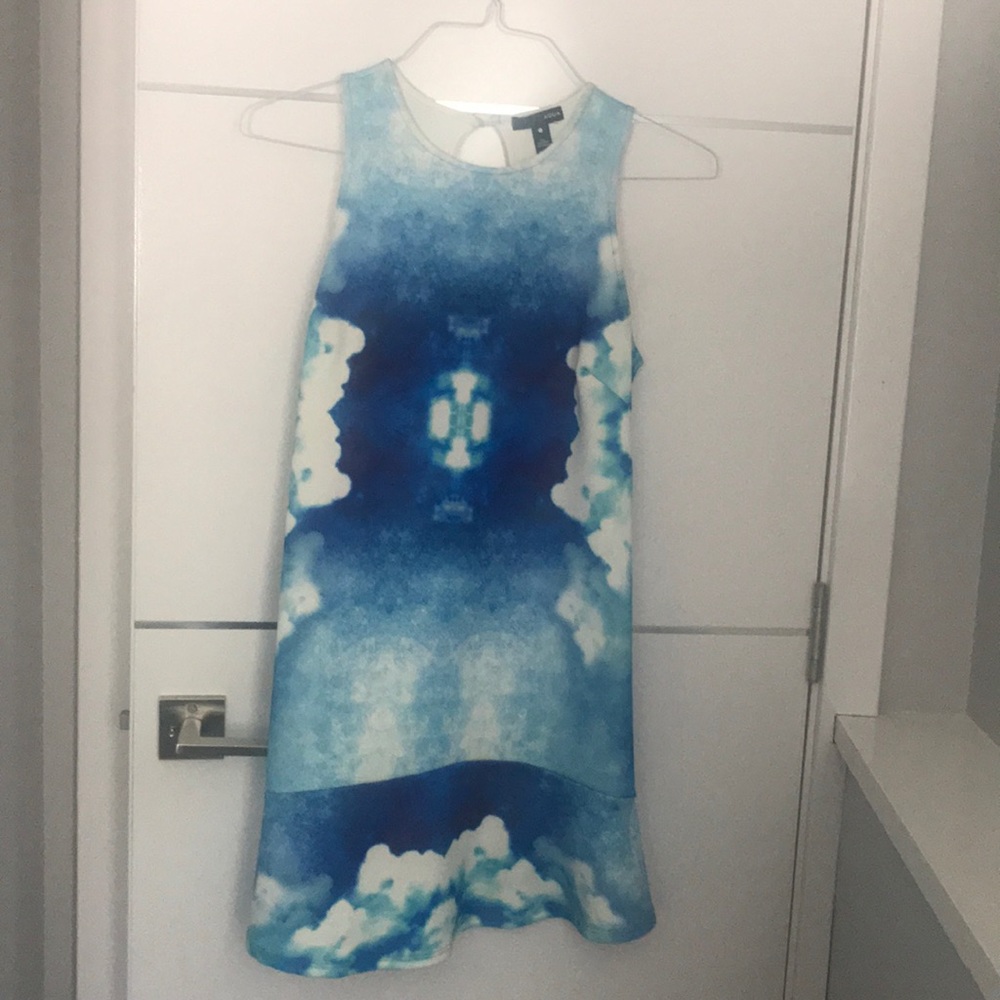 Scuba sleeveless dress